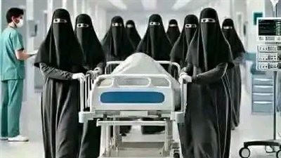 ماتت امرأة من نساء المدينه المنوره 